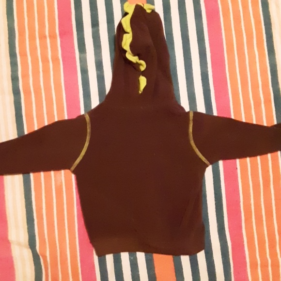 18m boys dinosaur coat. Full zip carters - Picture 4 of 7